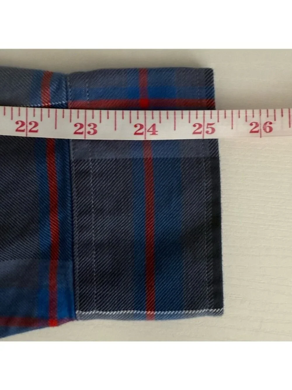 J.Crew Men's Plaid Button Front Shirt Blue Gray 100% Cotton Long Sleeve Size S